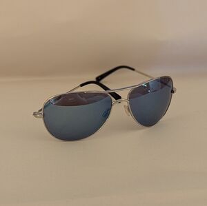 Boardriders Mirrored Aviator Sunglasses Silver/Flash Blue‎